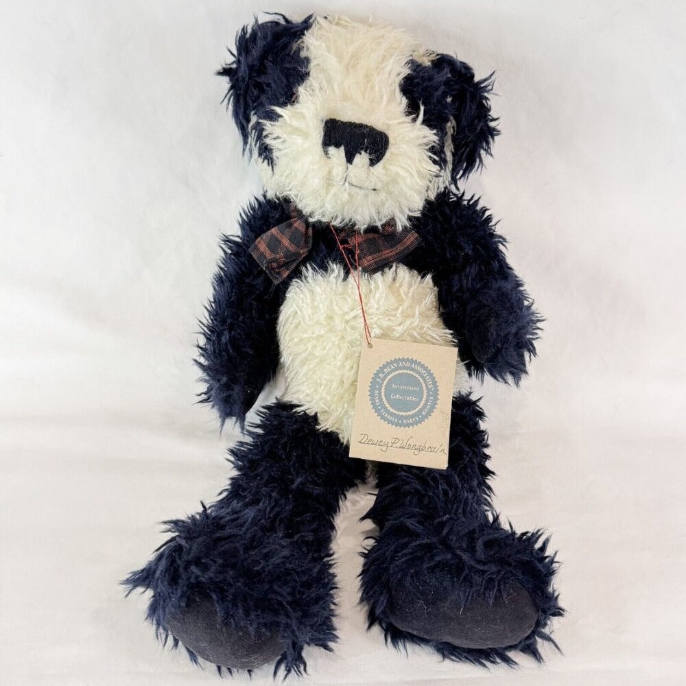 Dewey Panda Bear Plush Stuffed Animal New w Tags J.B Bean Boyds #51540-07